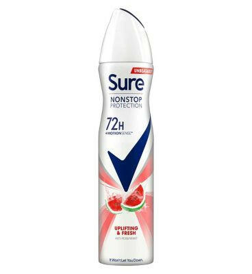 Sure Uplifting & Fresh Nonstop Protection Anti-perspirant Deodorant Aerosol 250 ml Deodorants Boots