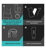 Veet Men Total Pro Intimate Hair Removal Cream Kit Men's Toiletries Boots