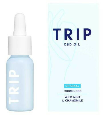 TRIP CBD Oil 300mg Wild Mint & Chamomile 15ml Vitamins, Minerals & Supplements Boots