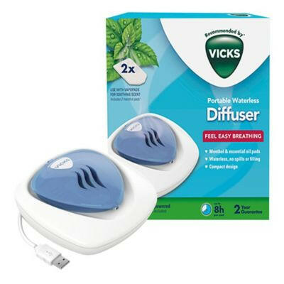 Vicks Portable Waterless Diffuser General Health & Remedies Boots