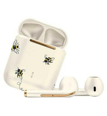 VQ Earbuds Apple-compatible and wireless Cath Kidston Bees Health Care Boots