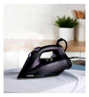Tower Ceraglide 2600W Steam Iron Purple GOODS Boots