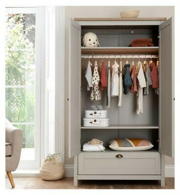 Tutti Bambini Verona 3 Piece Room Set - Dove Grey/Oak GOODS Boots