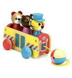 Vilac Coach Pull Toy GOODS Boots