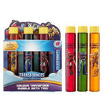 Transformers Colour Change Bubble Bath 3x 100ml GOODS Boots