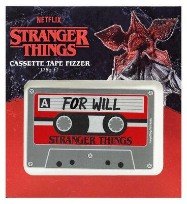 Stranger Things 'For Will' Cassette Tape Bath Fizzer GOODS Boots