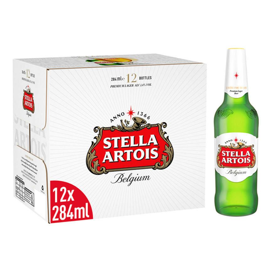 Stella Artois Belgium Premium Lager 12 Pack GOODS ASDA