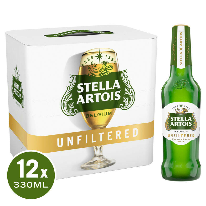 Stella Artois Unfiltered Lager Beer Bottles Beer & Cider ASDA