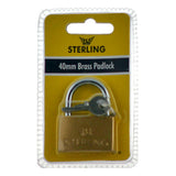 Sterling Brass Padlock GOODS ASDA