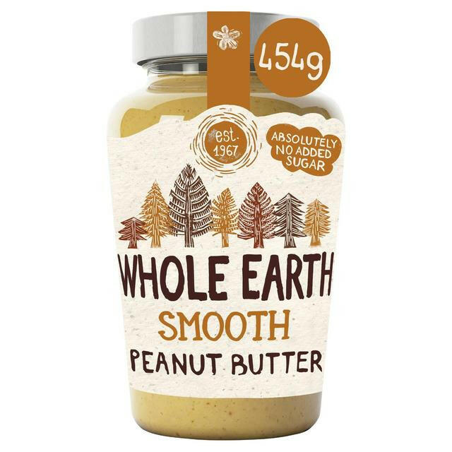 Whole Earth Smooth Peanut Butter GOODS ASDA Default Title