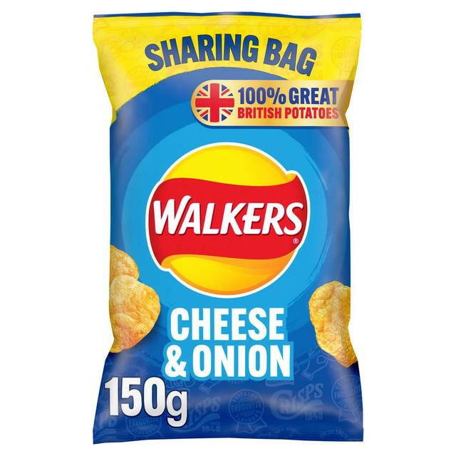 Walkers Cheese & Onion Sharing Crisps GOODS ASDA