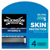 Wilkinson Sword Hydro 5 Skin Protection Men's Razor Blades x4 men's razors & blades Sainsburys