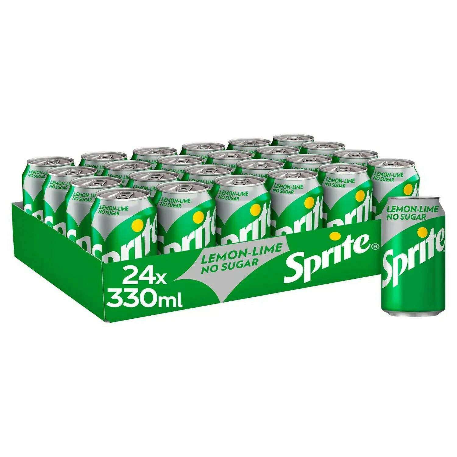 Sprite No Sugar 24 x 330ml GOODS McGrocer Direct