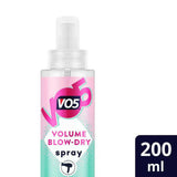 VO5 Volume Blow-Dry Hairspray 200 ml styling & hairspray Sainsburys