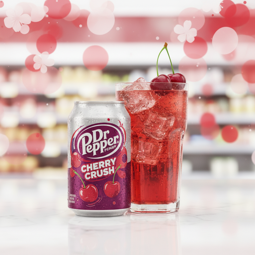 Dr Pepper Cherry Crush Taste Review: UK Limited Edition