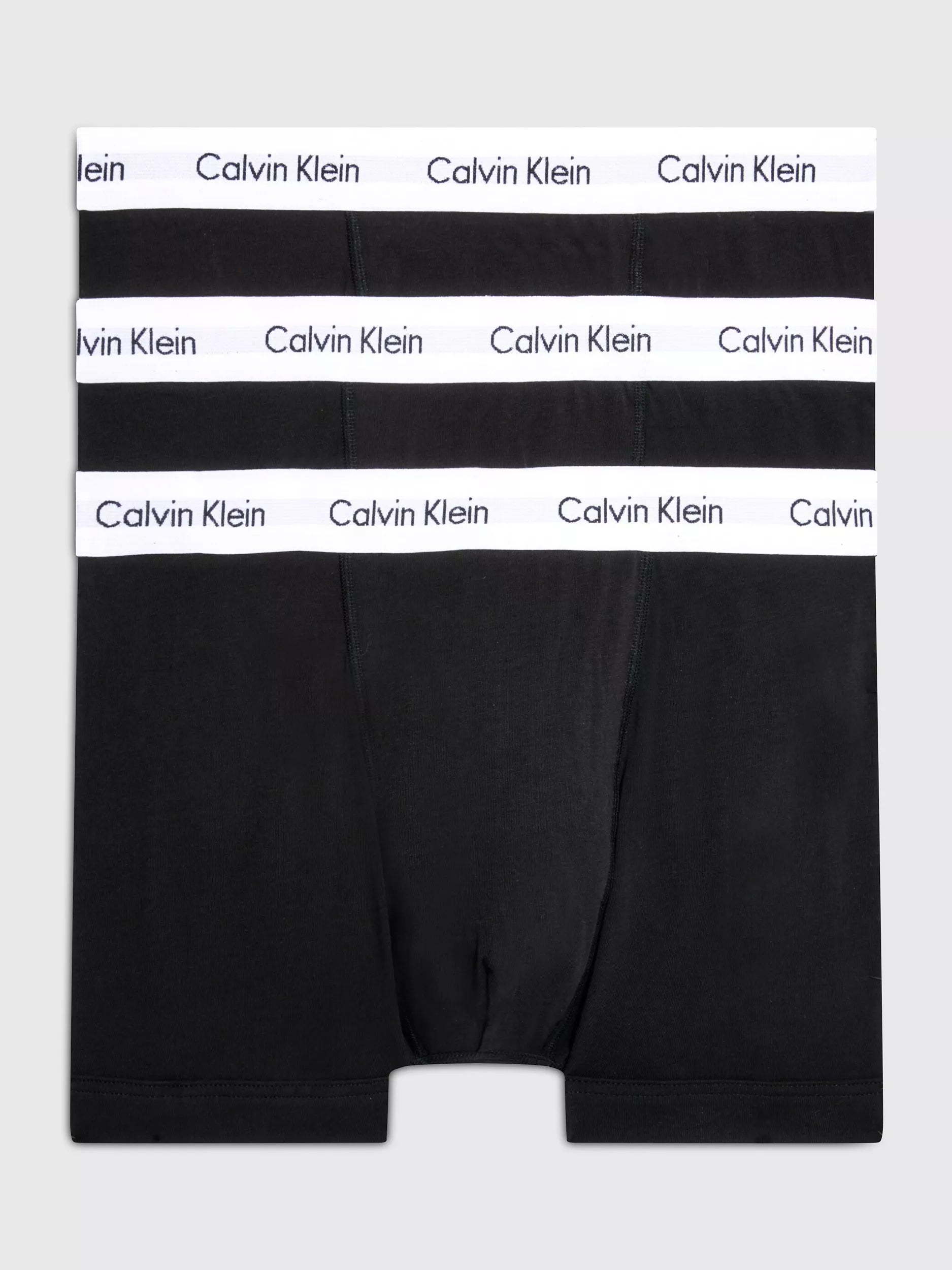 Calvin Klein Regular Cotton Stretch Trunks, Pack of 3 - McGrocer