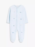 John Lewis Baby Tiny Toys Embroidered Sleepsuit, Multi - McGrocer