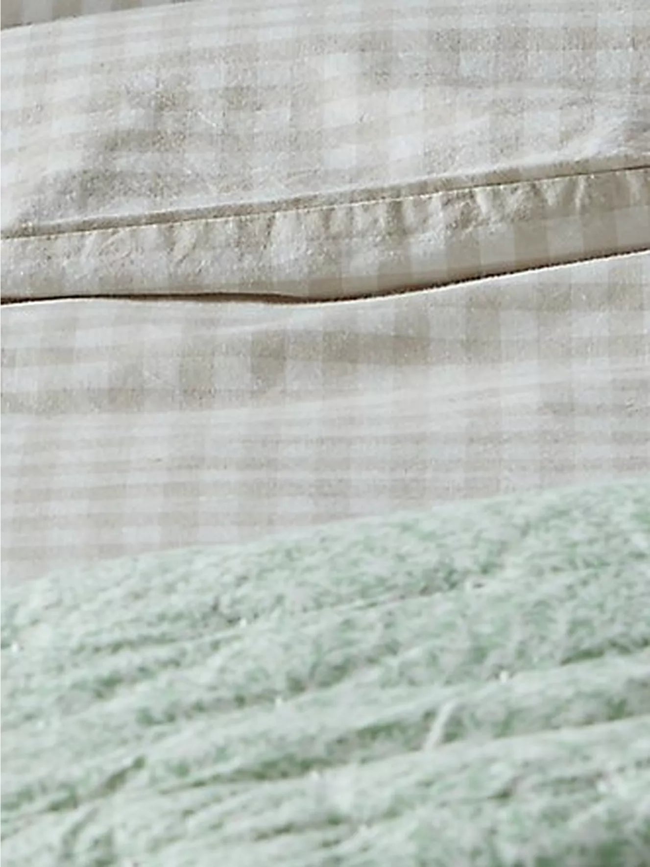 John Lewis Gingham Duvet Cover Set - McGrocer