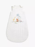 John Lewis Little Animals Sleeping Bag, 2.5 Tog, White/Multi - McGrocer