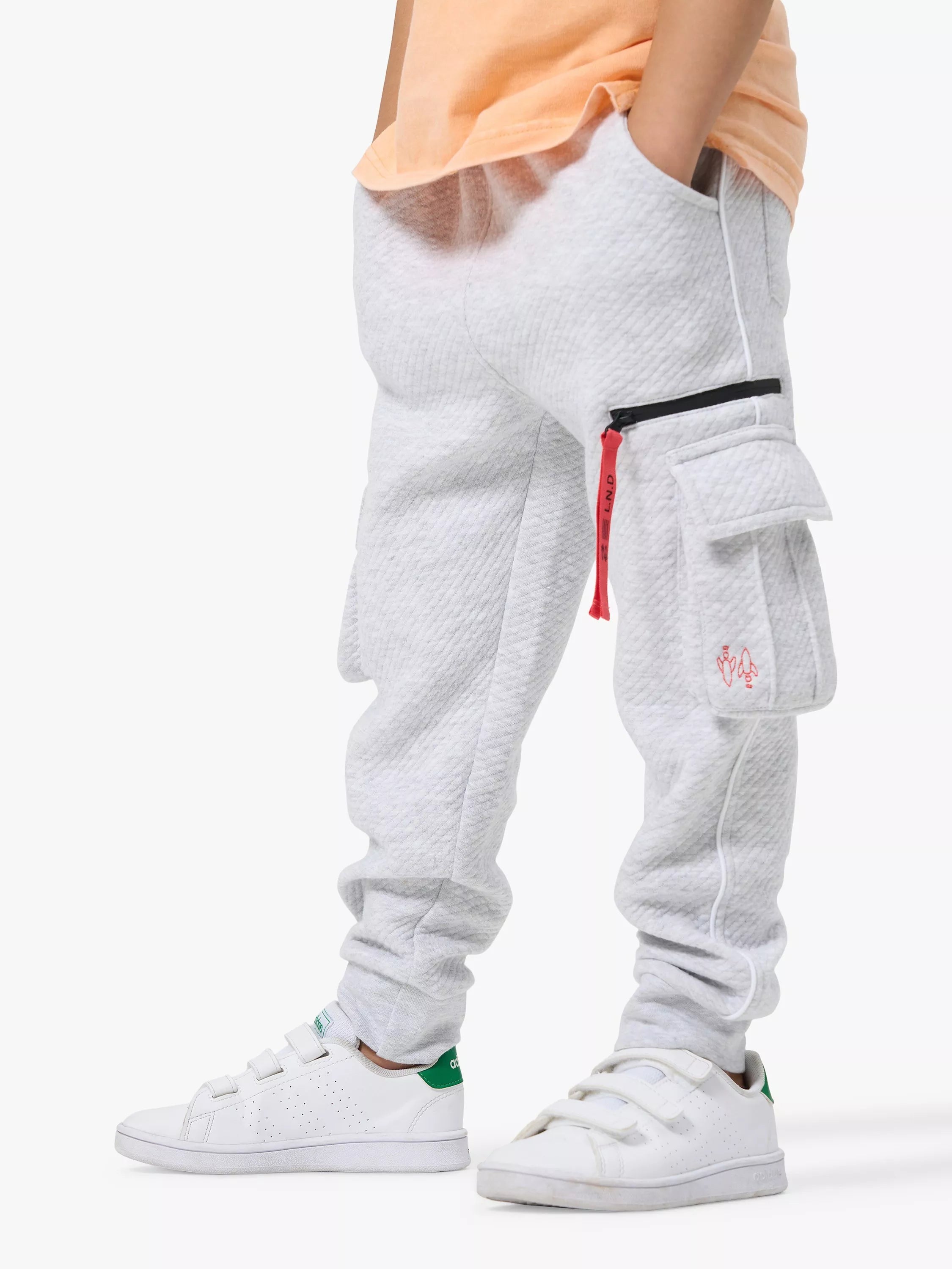 Angel & Rocket Kids' Frank Quilted Jersey Joggers - McGrocer