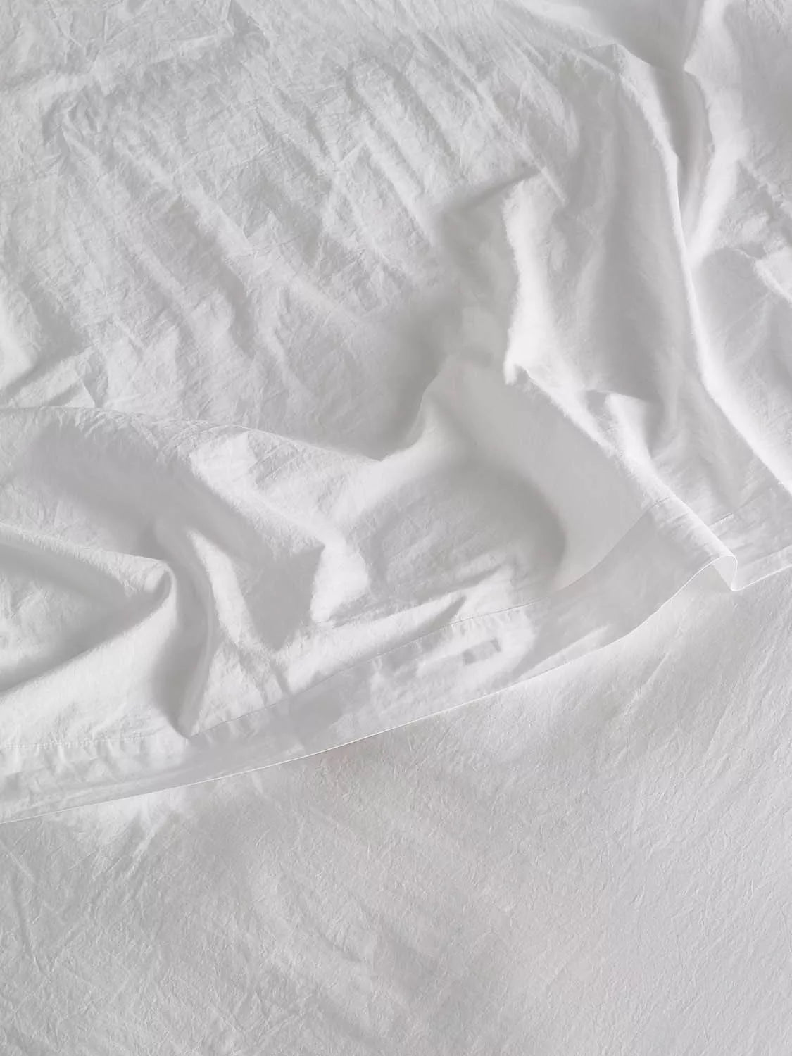 Bedfolk Relaxed Cotton Flat Sheets - McGrocer