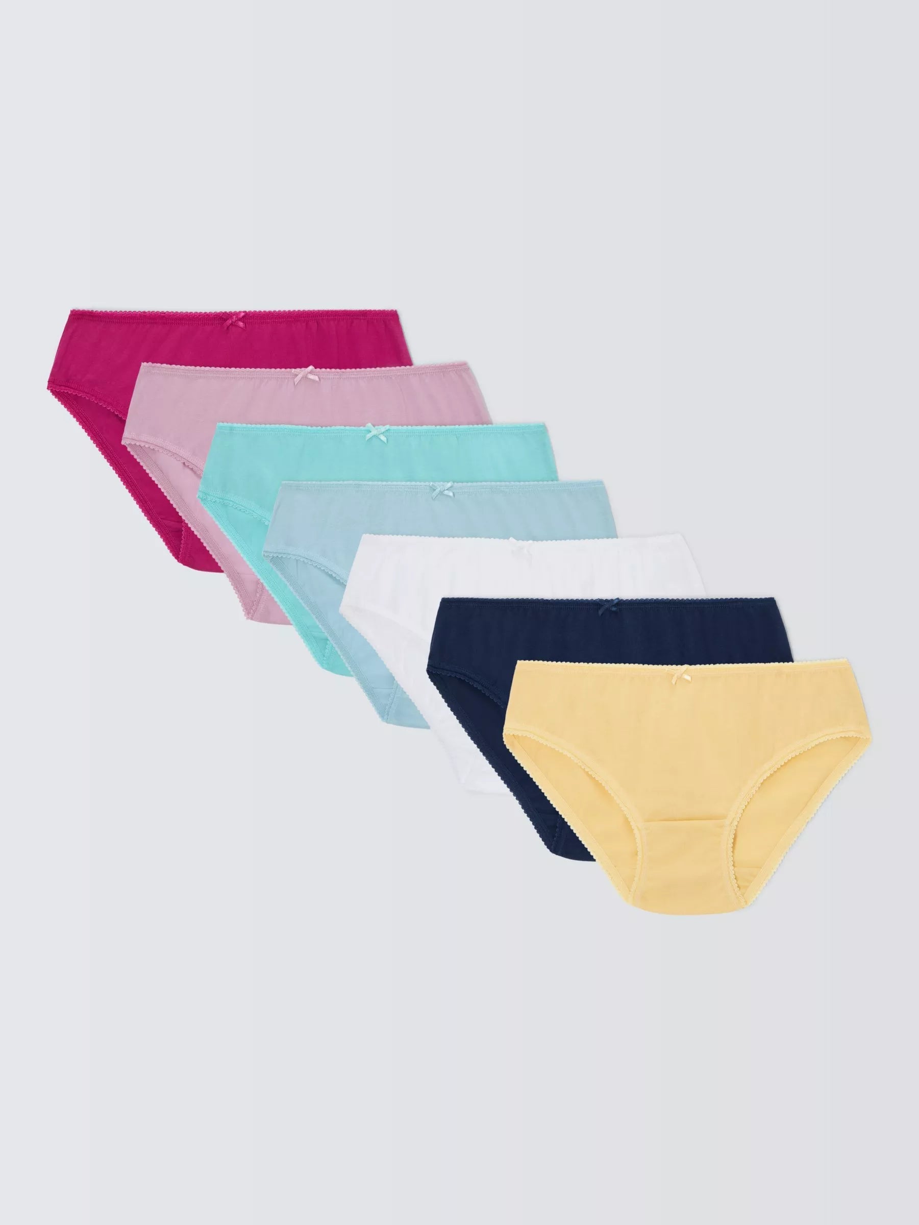 John Lewis Kids' Briefs, Pack of 7, Multi - McGrocer