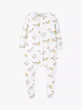 Frugi Baby Lovely Organic Cotton Sleepy Sloths Babygrow, Multi - McGrocer