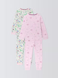 John Lewis Kids' Magic Folk Tale Pyjama Set, Pack of 2, Multi - McGrocer
