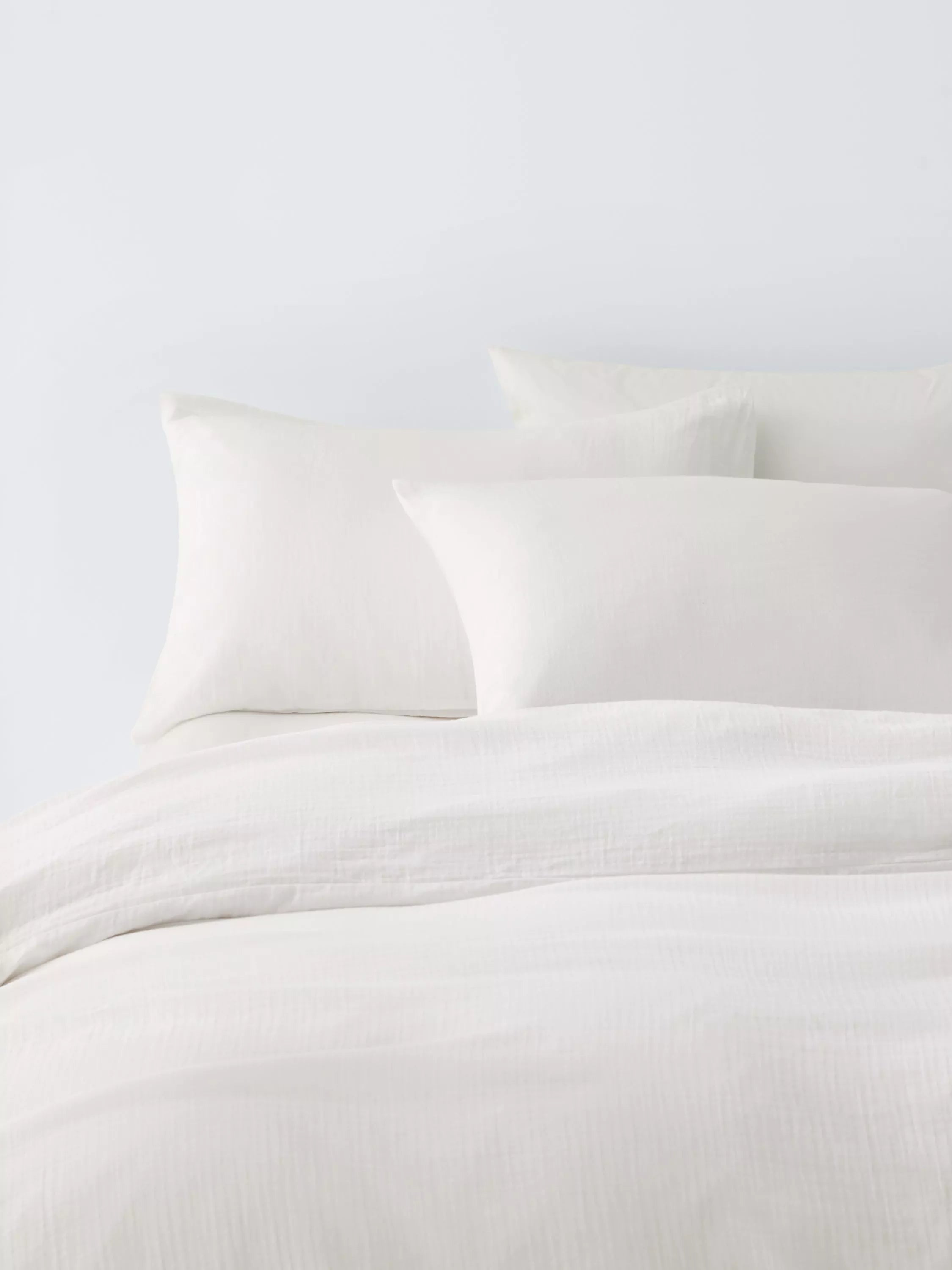 John Lewis Cotton Muslin Duvet Cover Set - McGrocer