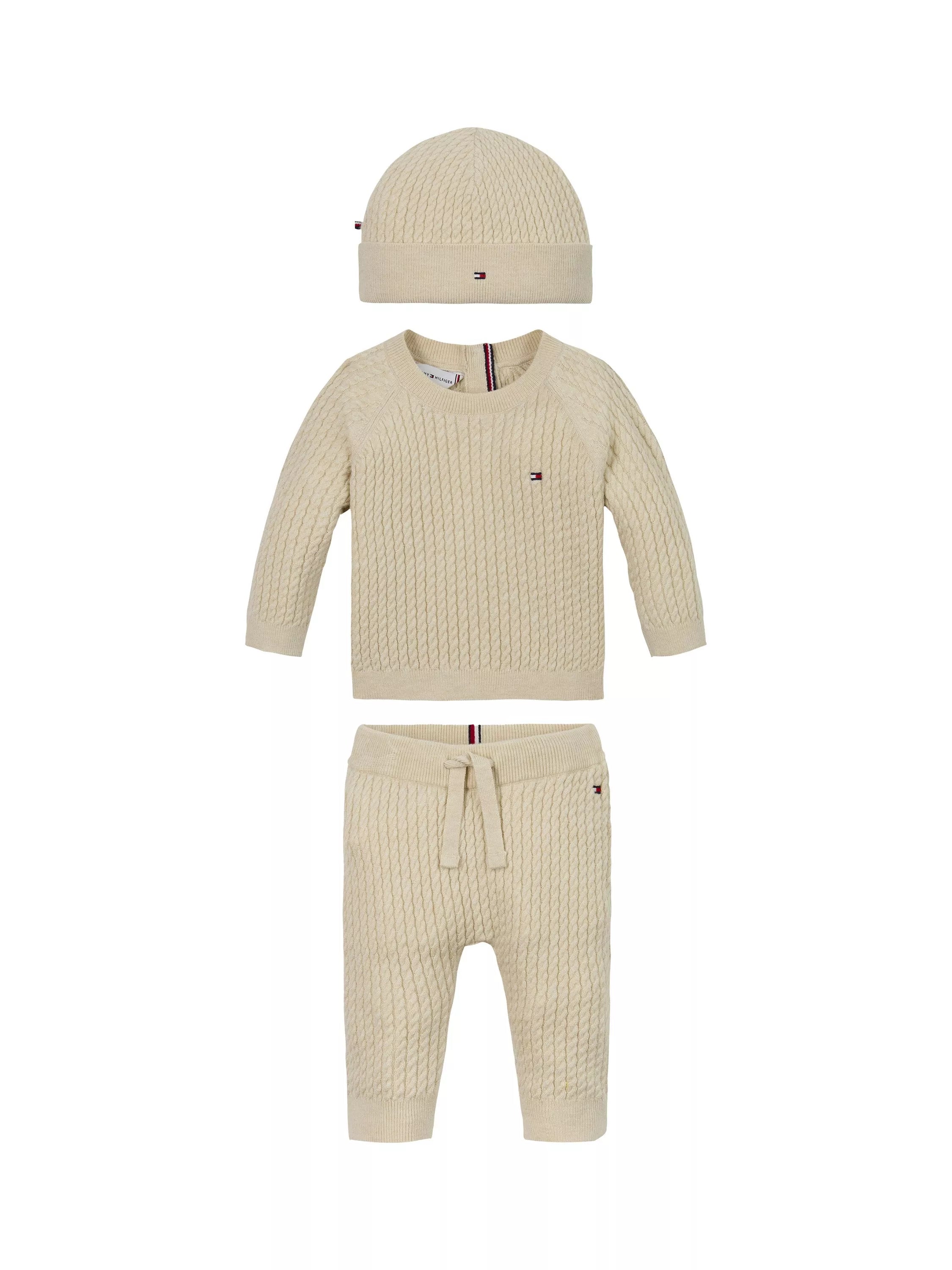 Tommy Hilfiger Baby Knitted Giftbox, Classic Melange - McGrocer