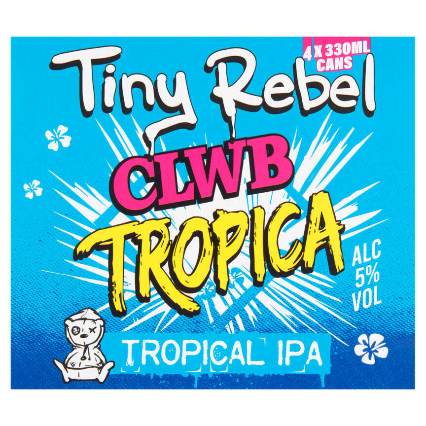 Tiny Rebel Clwb Tropical IPA 4 x 330ml GOODS ASDA   