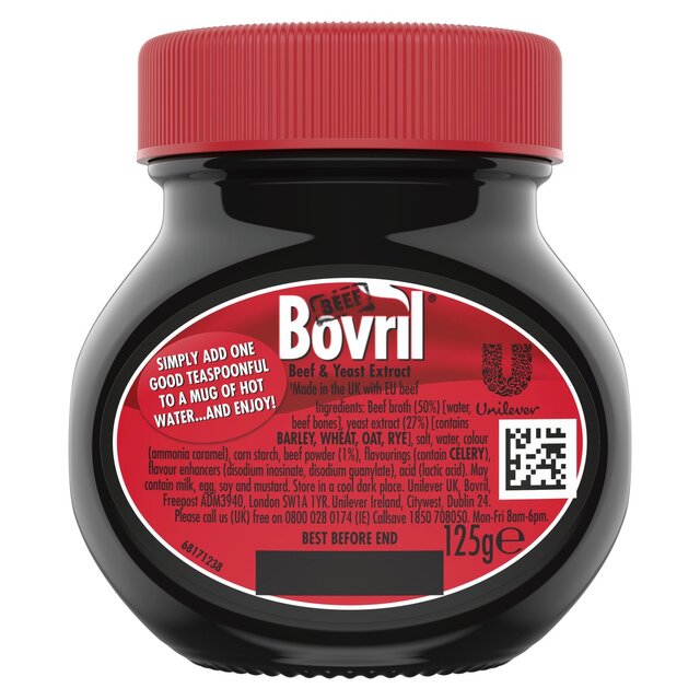Bovril Beef Yeast Extract Spread    125g - McGrocer