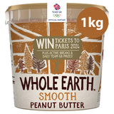 Whole Earth Smooth Peanut Butter 1kg GOODS Sainsburys   