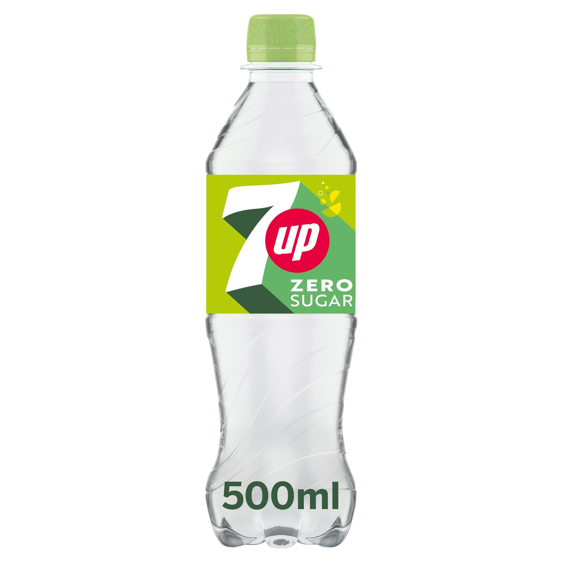 7UP Zero Sugar Lemon & Lime Bottle 500ml - McGrocer