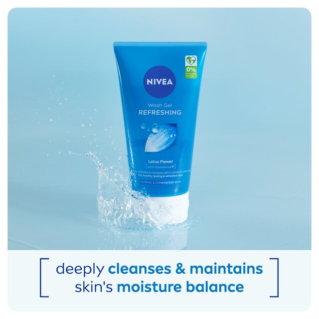 NIVEA Refreshing Face Wash Gel   150ml - McGrocer