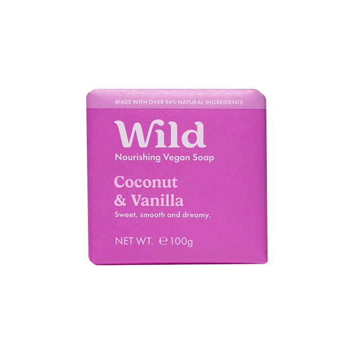 WILD Coconut & Vanilla Soap 100g GOODS Holland&Barrett