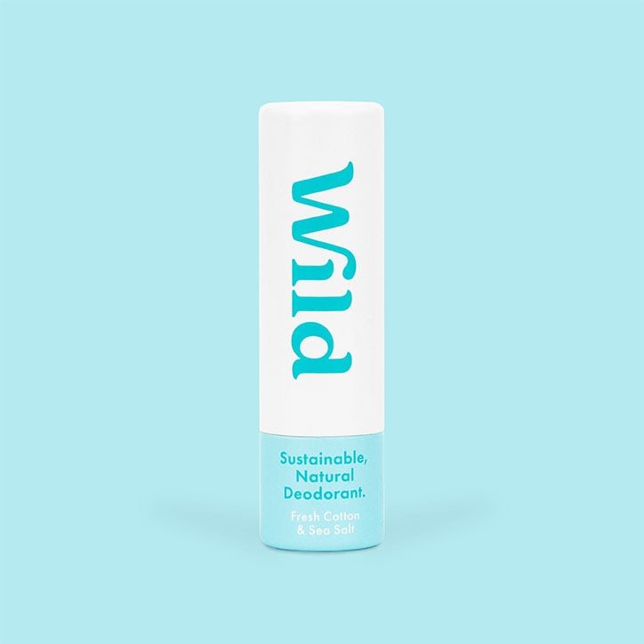 WILD Fresh Cotton & Sea Salt Mini Deodorant 16g GOODS Holland&Barrett