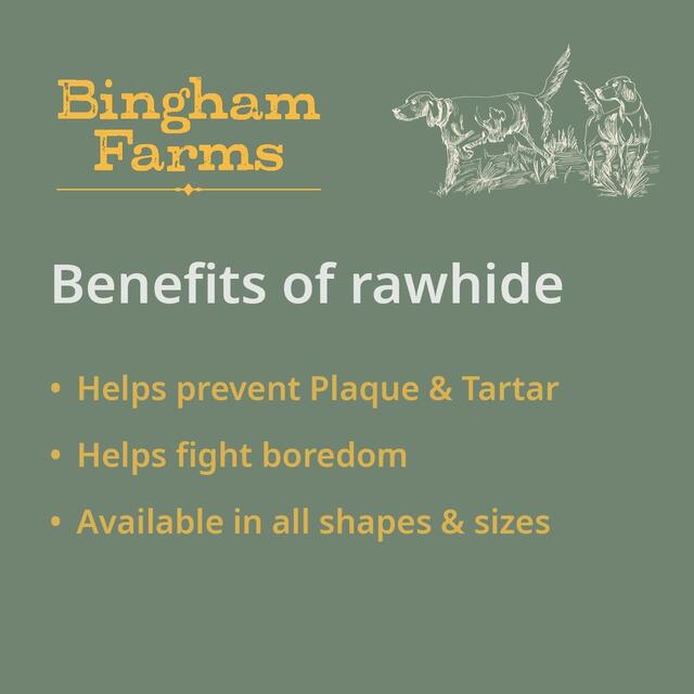 Bingham Farms Duck Wrapped Rawhide Donut   75g - McGrocer