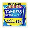 Tampax Pearl Compak Regular Tampons Applicator 36X GOODS Boots   