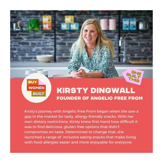 Angelic Free From Chilli & Caramelised Onion Savoury Biscuits   142g - McGrocer