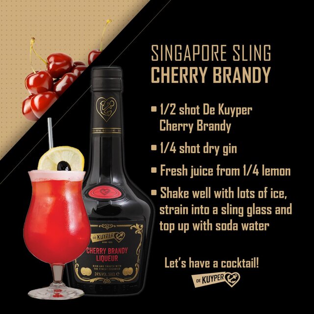 De Kuyper Cherry Brandy Liqueur   50cl - McGrocer
