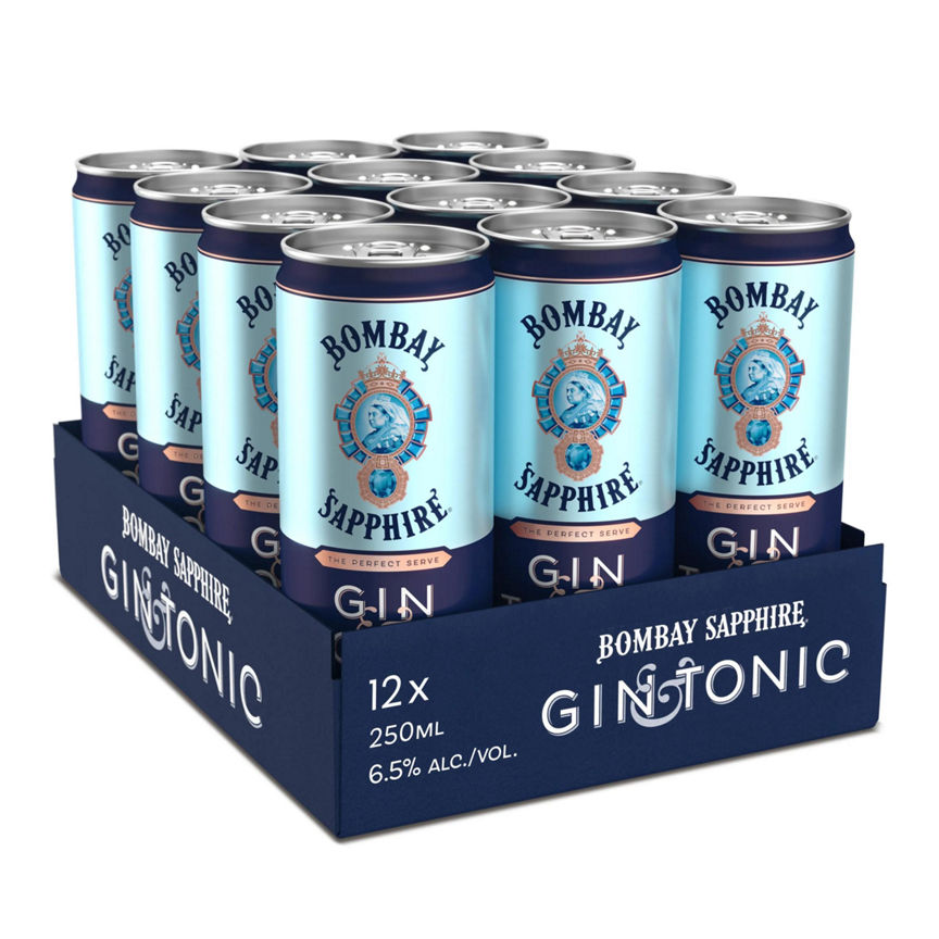 Bombay Sapphire Gin & Tonic - McGrocer