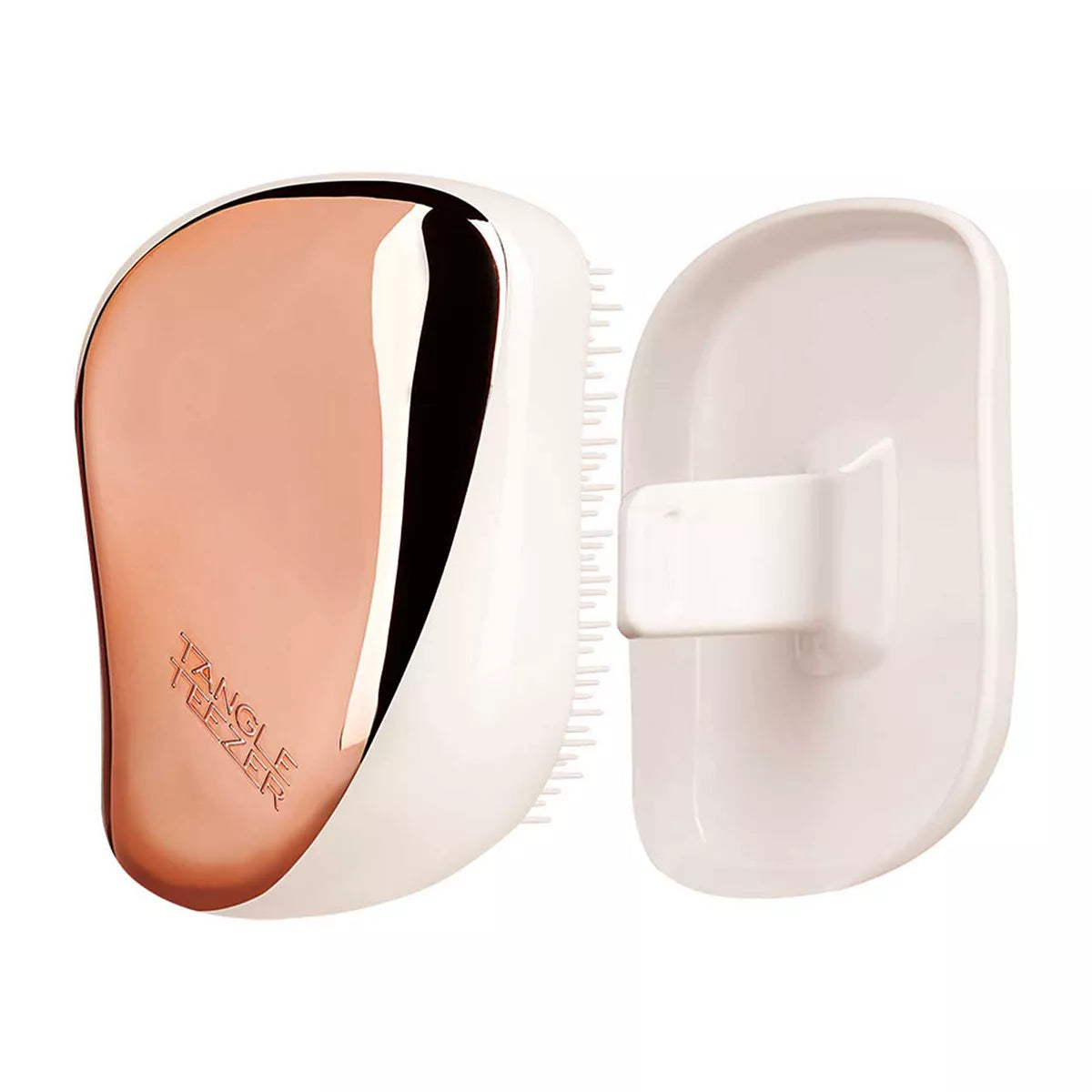 Tangle Teezer Compact Styler Detangling Hairbrush Rose Gold Luxe - McGrocer