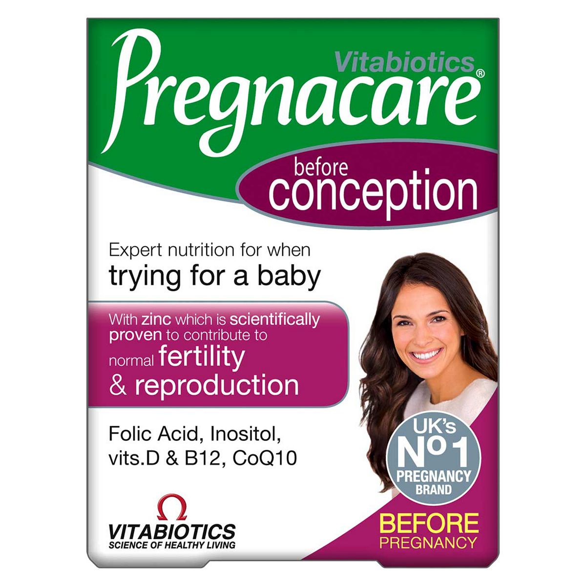 Vitabiotics Pregnacare Conception - 30 Tablets - McGrocer
