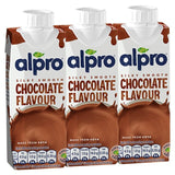 Alpro Soya Chocolate Long Life Drink   3 x 250ml - McGrocer