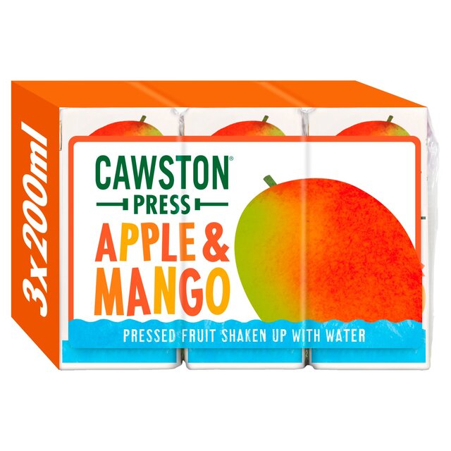Cawston Press Kids Blend Apple & Mango Juice   3 x 200ml - McGrocer