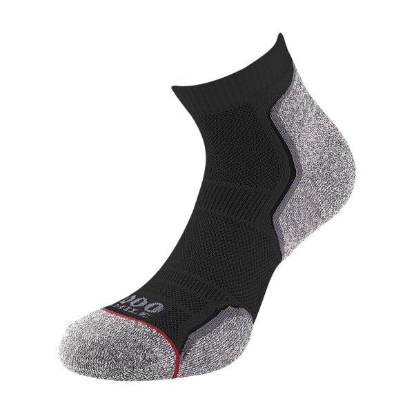 1000 Mile Mens Recycled Running Ankle Socks (Pack of 2) (M) - McGrocer