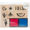 Sainsburys Home Fiesta Stamper Set