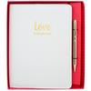 Sainsburys Valentines Love Notebook  Pen Set