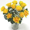 Sainsburys Fairtrade Glittered Roses Bouquet